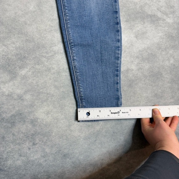 Old Navy Jeans Womens Size 4 Blue Rockstar Super Skinny Mid Rise Inseam 25 - Picture 6 of 13